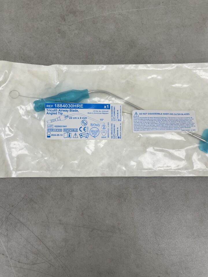 1884030HRE - MEDTRONIC - 4.0mm Rotatable Tricut Angle-Tip Laryngeal Blade: 22cm
, () - ( Expiry Date: 2024-05-10 )