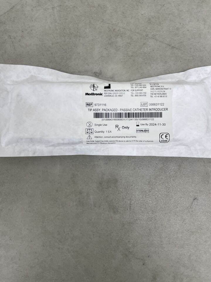 9731116 - MEDTRONIC - Tip - Passive Catheter Introducer, (EA) - ( Expiry Date: 2024-11-30 )