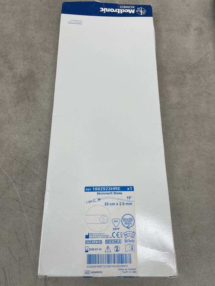 1882923HRE - MEDTRONIC - 2.9mm Rotatable Skimme, (BX/1) - ( Expiry Date: 2025-07-14 )