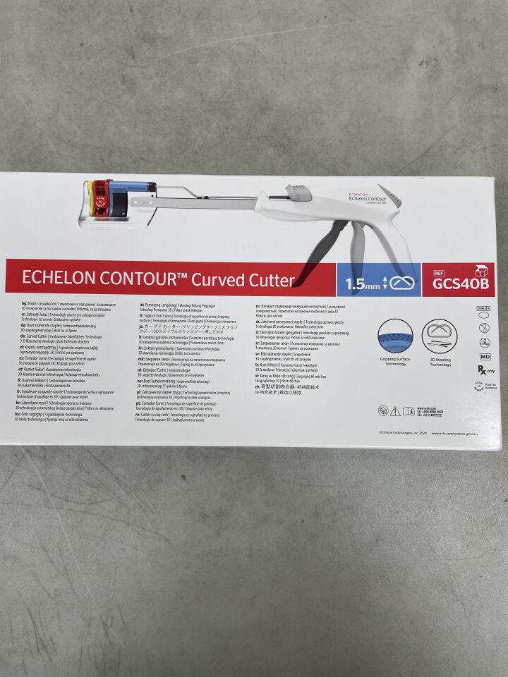 GCS40B - ETHICON - Echelon Contour Curved Cutter 1.5mm, (BX/1) - ( Expiry Date: 2025-05-31 )