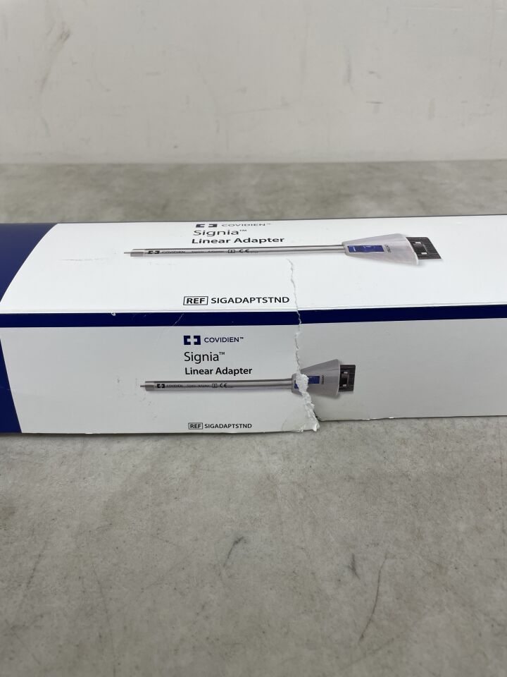 SIGADAPTSTND-OB - COVIDIEN - 開箱 Signia 非無菌可重複使用線性適配器,標準型,(盒/1)-(有效期:2099-12-31)