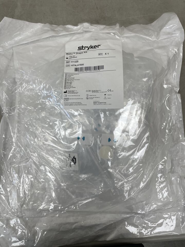 111320 - STRYKER - Mako Drape Kit , ( EA ) - ( Expiry Date : 2029-02-01 )