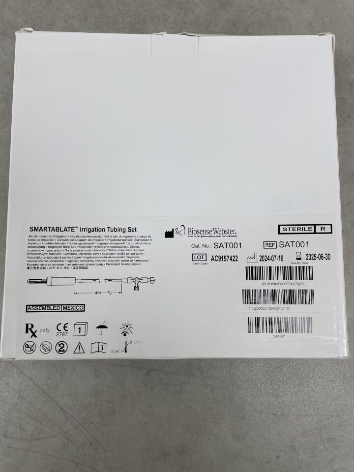SAT001 - BIOSENSE WEBSTER - smartablate irrigation tubing set, (BX/1) - ( Expiry Date: 2025-06-30 )