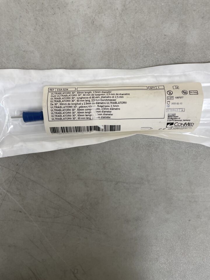 ESA-5234 - CONMED - Monopolar Electrode UltrAblato, 2.5 x 60mm, (EA) - ( Expiry Date: 2025-03-10 )