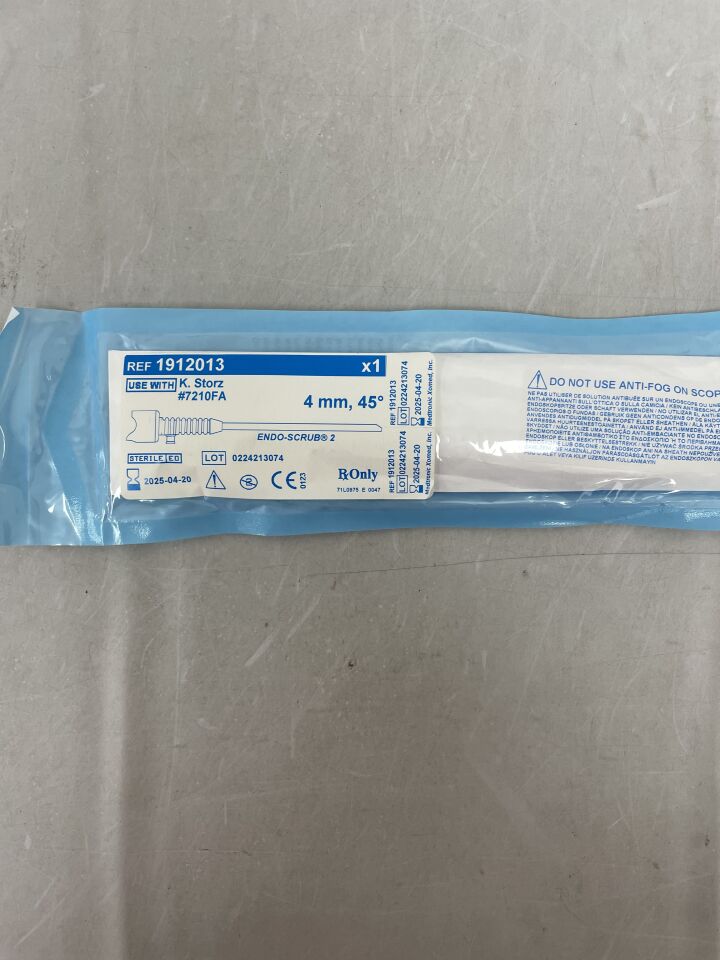 1912013 - MEDTRONIC - Endo-Scrub 2 Lens Cleaning Sheath for Karl Storz Scope 7210FA, 4mm, 45 Degree, (EA) - ( Expiry Date: 2025-04-20 )