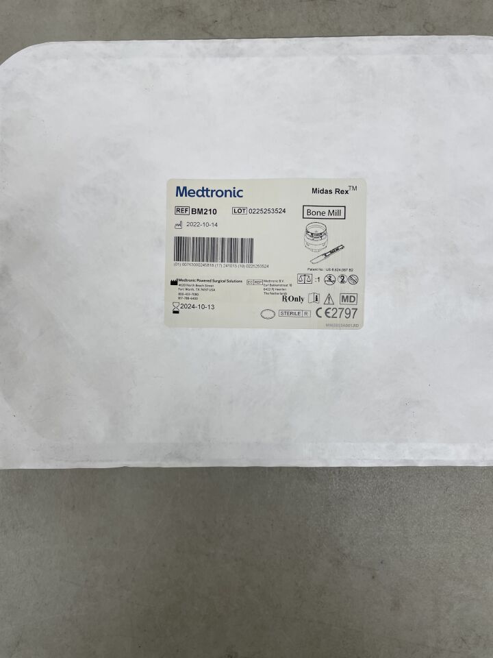 BM210 - MEDTRONIC - Midas Rex Bone Mill Dual Blade, (EA) - ( Expiry Date: 2024-10-13 )