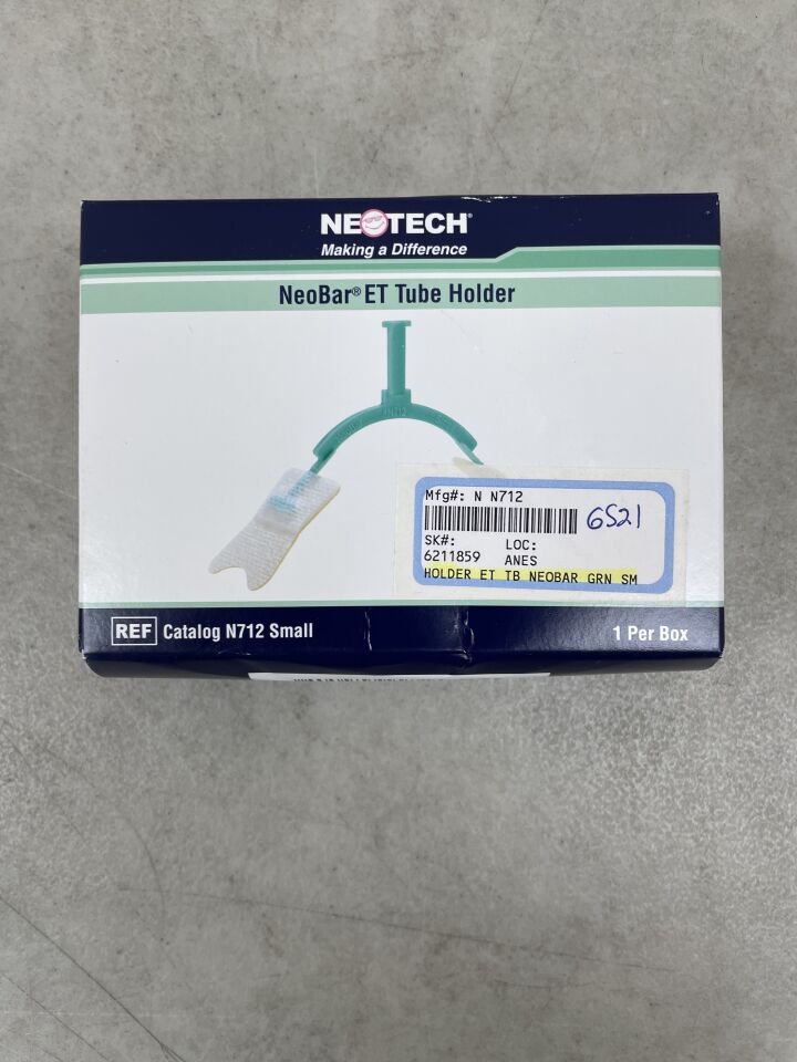 N712 - NEOTECH - NeoBar ET Tube Holder, Small, (BX/1) - ( Expiry Date: 2022-03-01 )