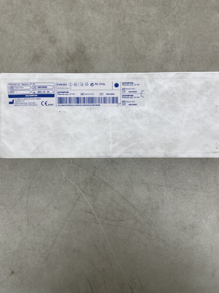 WA22702S - OLYMPUS - PlasmaLoop HF-Resection Electrode w/Cable, Standard Loop, 12-16 Degrees ESG TURis, (EA) - ( Expiry Date: 2025-07-04 )