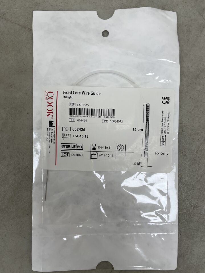 G02426 - COOK - Fixed-Core Wir, (EA) - ( Expiry Date: 2024-10-11 )
