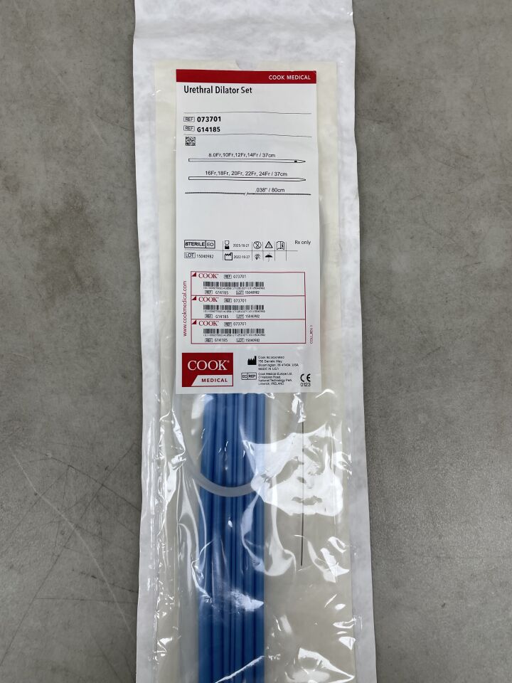 G14185 - COOK - Urethral Dilator Set 8F-24F x 37cm, (EA) - ( Expiry Date: 2025-10-27 )