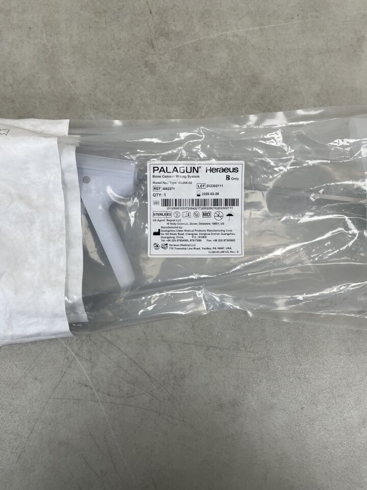 5082371 - HERAEUS - Palagun Bone Cement Mixing System, (EA) - ( Expiry Date: 2025-02-28 )