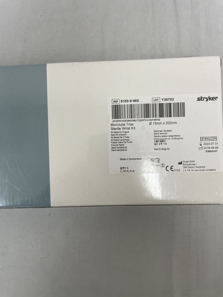 5150-9-960 - STRYKER - Monotube Triax Wrist Kit 15mm x 200mm, (BX/1) - ( Expiry Date: 2025-05-31 )