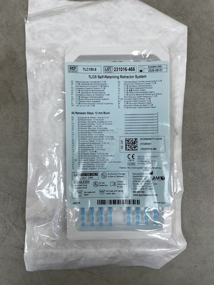 TLC150-8 - AMT - TLC Self-Retaining Retractor Stays, Large Blunt Hook (8 per pack), (EA) - ( Expiry Date: 2026-09-01 )