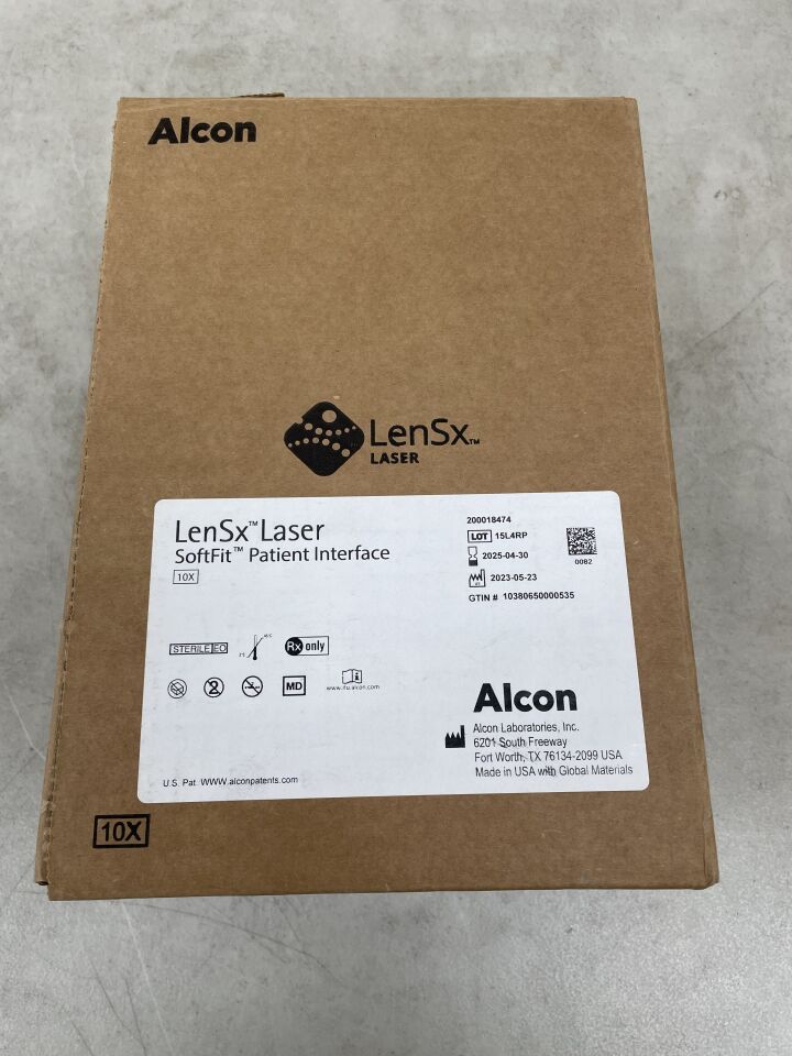 200018474 - ALCON - LenSx Laser Softfit Patient Interface, (BX/10) - ( Expiry Date: 2025-04-30 )