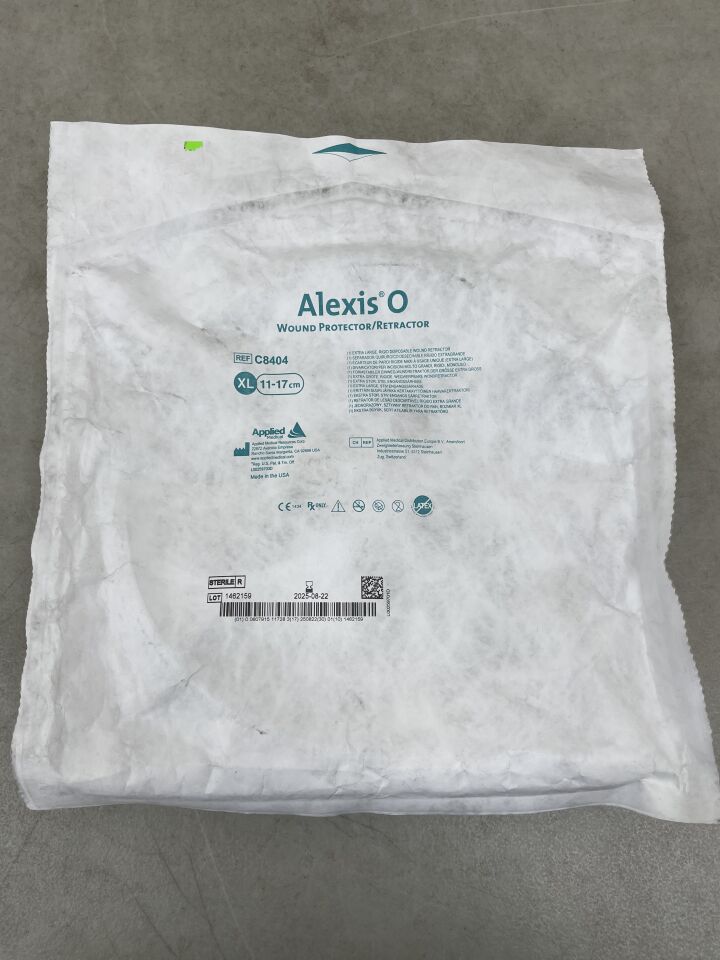 C8404 - APPLIED MEDICAL RESOURCES - Alexis O Wound Retractor, XL, 34 cm Sheath Length, (EA) - ( Expiry Date: 2025-08-22 )