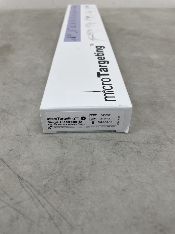 34685Z - FHC - MicroTargeting Electrode for use with Frame and STar or MT Drive, (BX/1)