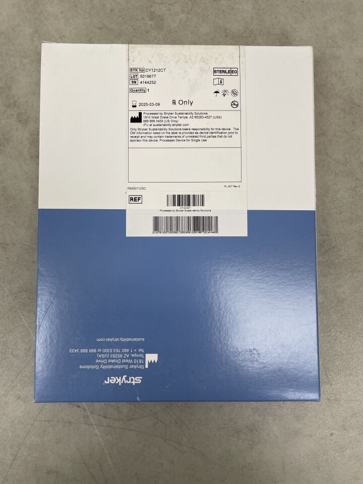 CY1212CT-REP - STRYKER - BIOSENSE WEBSTER CARTO 3 System Interface Cable - 12 Pin Yellow to 12 Pin Blue CARTO 3 System - 10Ft, (BX/1) - ( Expiry Date: 2025-03-09 )