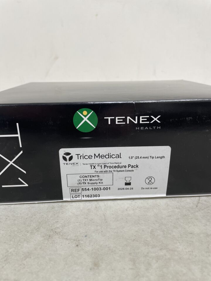 554-1003-001 - TENEX - TX1 PROCEDURE PACK, 1.0", 25.4mm TIP LENGTH, (BX/1) - ( Expiry Date: 2025-04-25 )