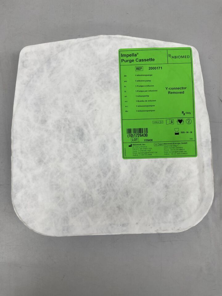 2000171 - ABIOMED - Bomba de infusión de casete de purga Impella (EA) - (Fecha de caducidad: 30/04/2026)