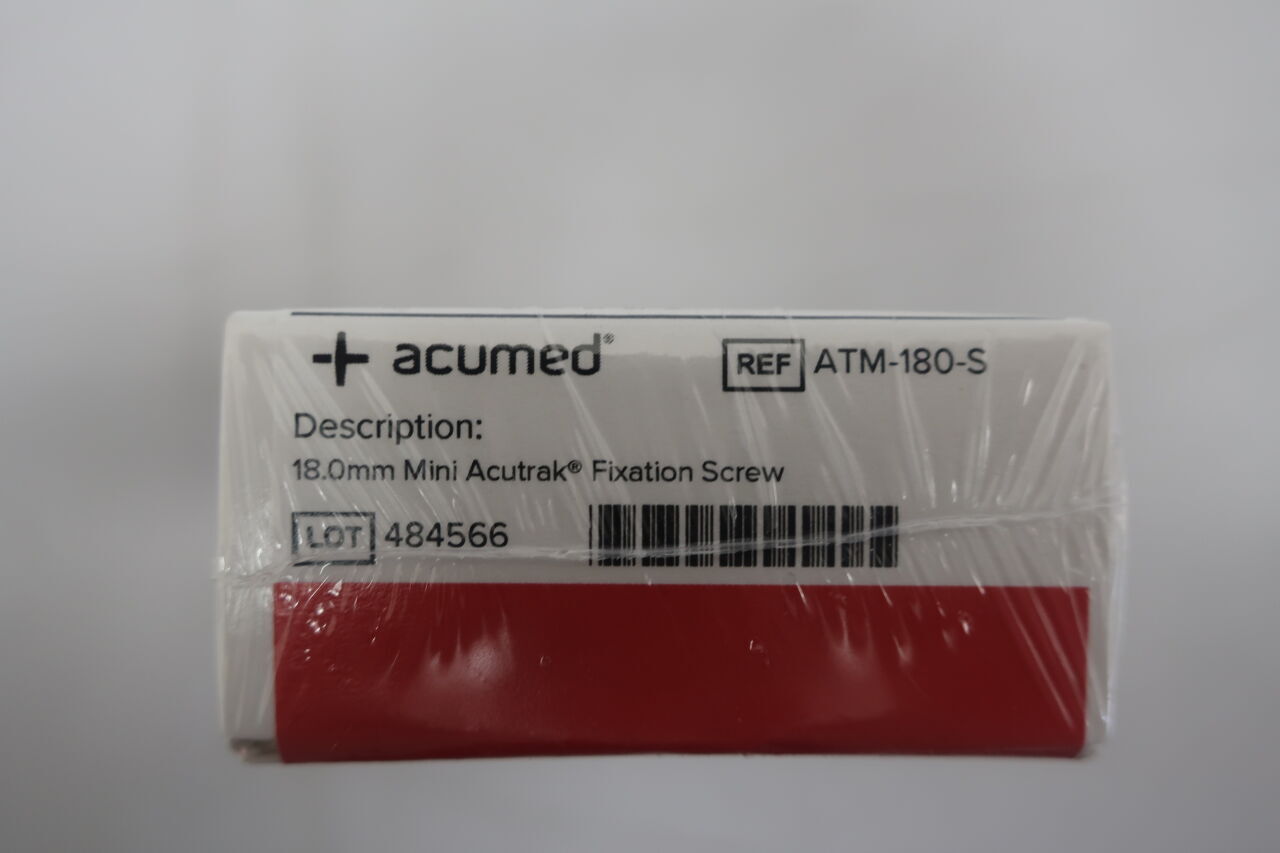 ATM-180-S - ACUMED - 18.0mm 迷你 Acutrak 固定螺絲,(BX/1)-(有效期限至:2026-11-11)