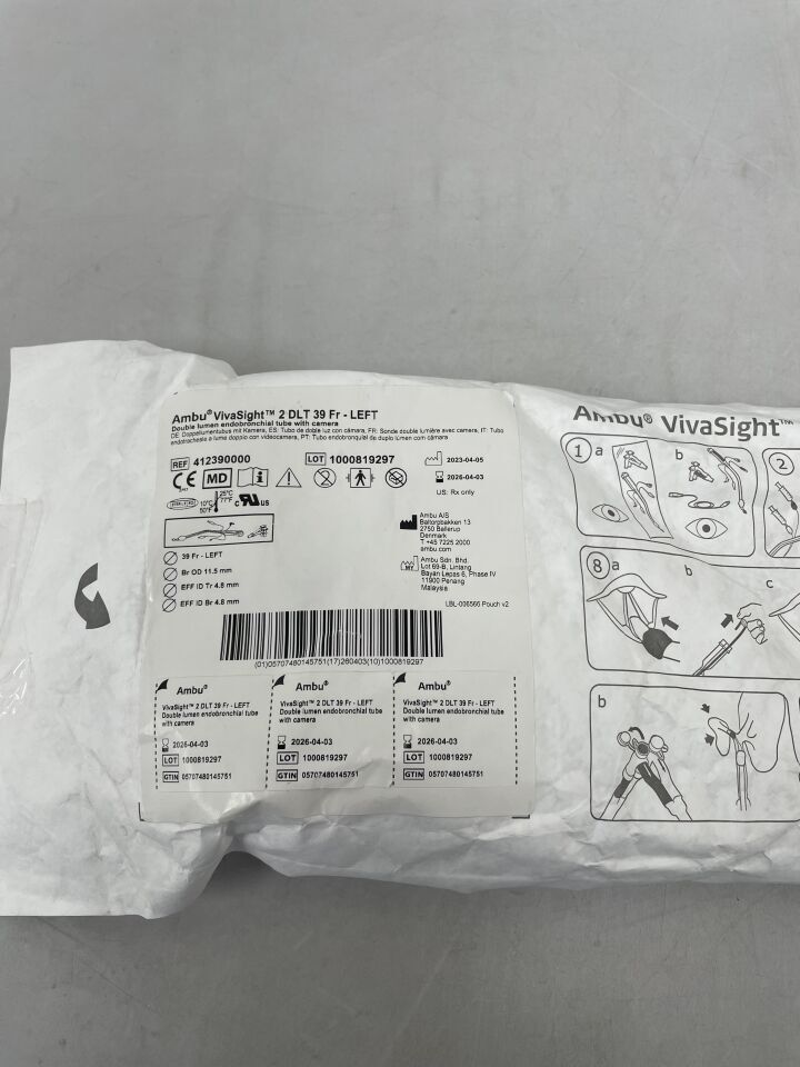 412390000 - AMBU - VivaSight 2 DLT 39Fr, Left with Camera, (EA) - ( Expiry Date: 2026-04-03 )
