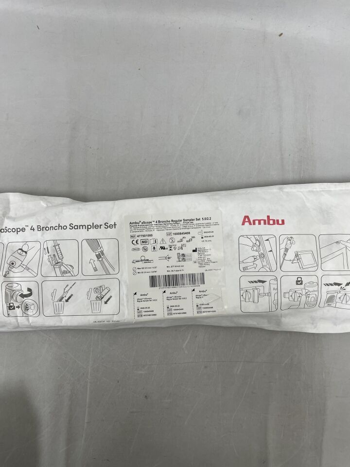 477501000 - AMBU - aScope 4 Broncho Regular Sampler Set 5.0mm / 2.2mm, (EA) - ( Expiry Date: 2026-05-22 )