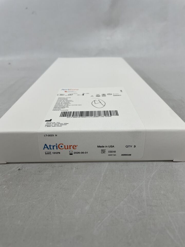CGG100 - ATRICURE - Guía de selección de AtriClip Gillinov-Cosgrove
, ( ) - ( Fecha de vencimiento : 2026-06-01 )