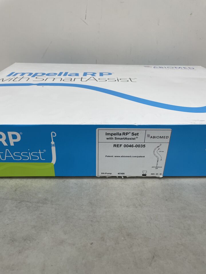 0046-0035 - ABIOMED - Impella RP Set with SmartAssist - Percutaneous - 22Fr x 170mm, (BX/1) - ( Expiry Date: 2025-01-31 )