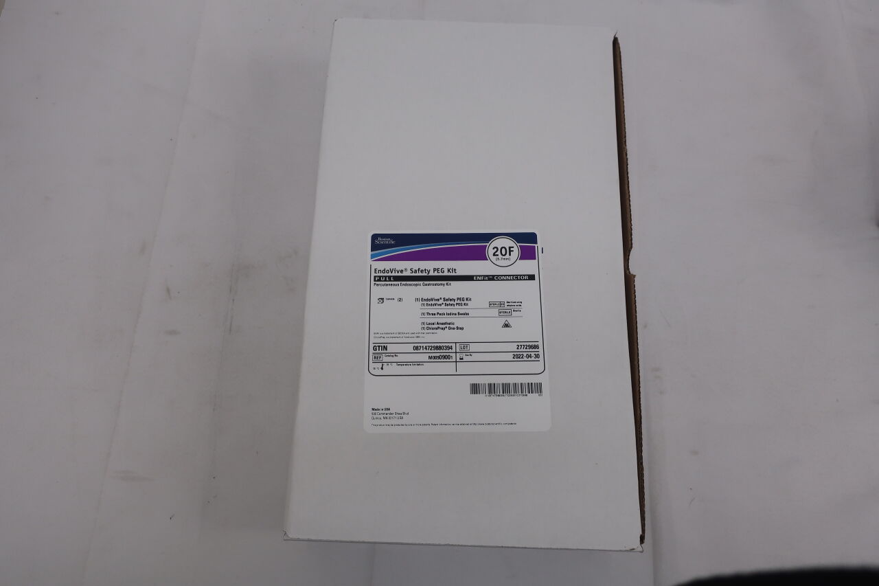 0900 - BOSTON SCIENTIFIC - EndoVive Safety Percutaneous Endoscopic Gastrostomy Kit, 20F, Pull, ENFit Connector, () - ( Expiry Date: 2025-08-31 )