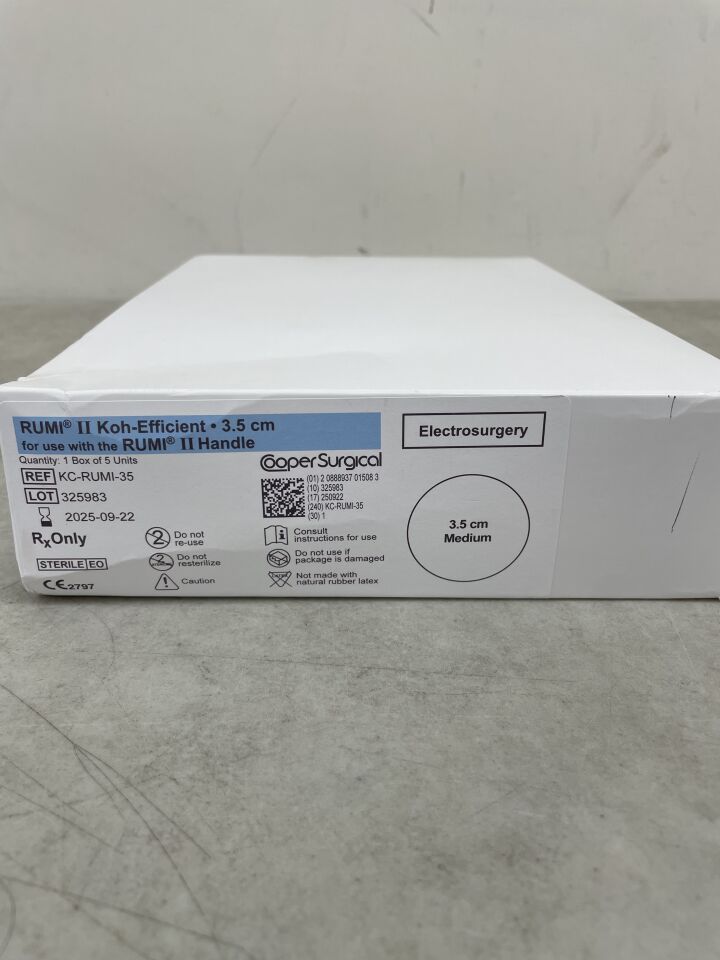 KC-RUMI-35 - COOPER SURGICAL - Rumi II Koh-Efficient System, 3.5 cm Size, Medium, (BX/5) - ( Expiry Date: 2025-09-22 )
