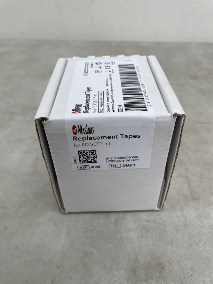 4046 - MASIMO - RD SET Auxiliary Label Pink Tape , (BX/102) - ( Expiry Date: 2025-09-01 )