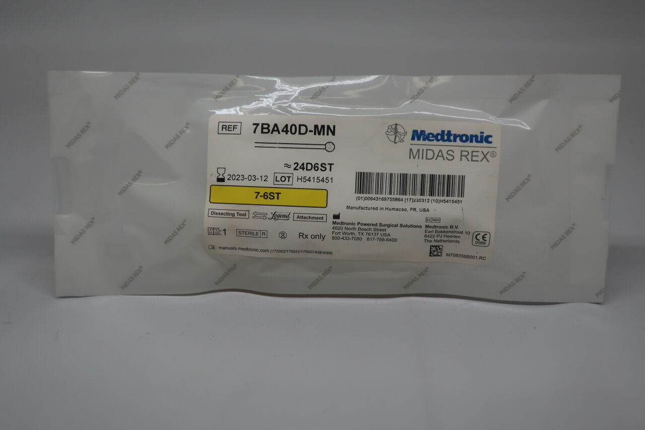 7BA40D-MN - MEDTRONIC - Midas Rex Legend 7cm, 4mm Ball Diamond MedNext, (EA) - ( Expiry Date: 2025-04-02 )