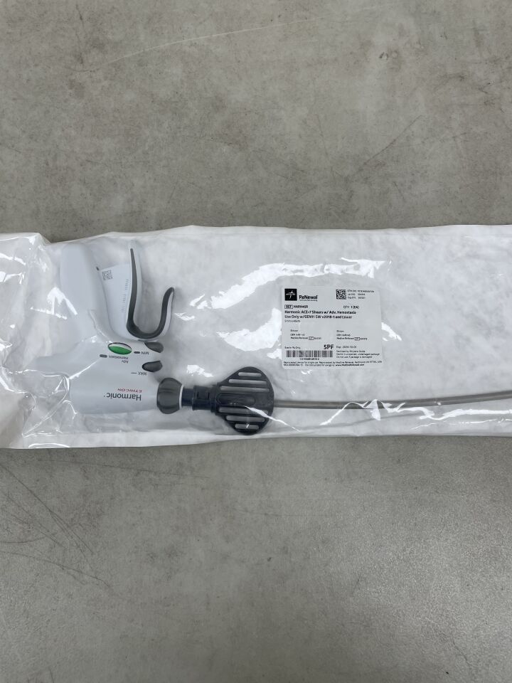 HARH45R - MEDLINE - Tijeras ultrasónicas ETHICON Harmonic ACE con hemostasia avanzada, 5 mm x 45 cm (reprocesadas), (unidades) - (Fecha de caducidad: 01/10/2026)