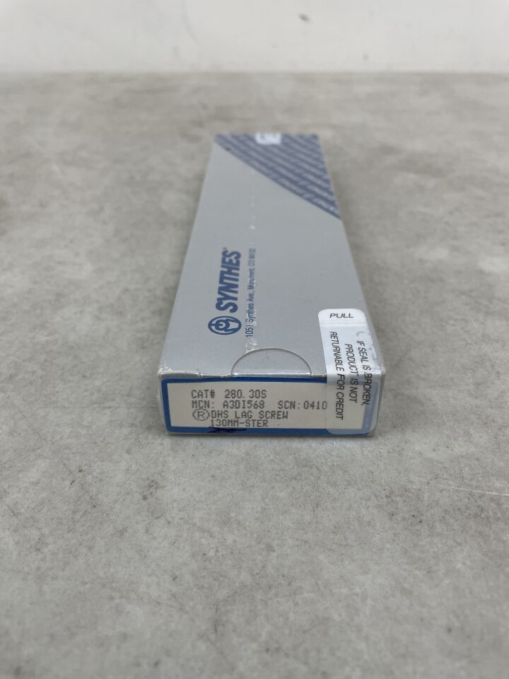280.30S - SYNTHES - DHS/DCS Lag Screw 12.7mm x 130mm, (BX/1) - ( Expiry Date: 2099-12-31 )