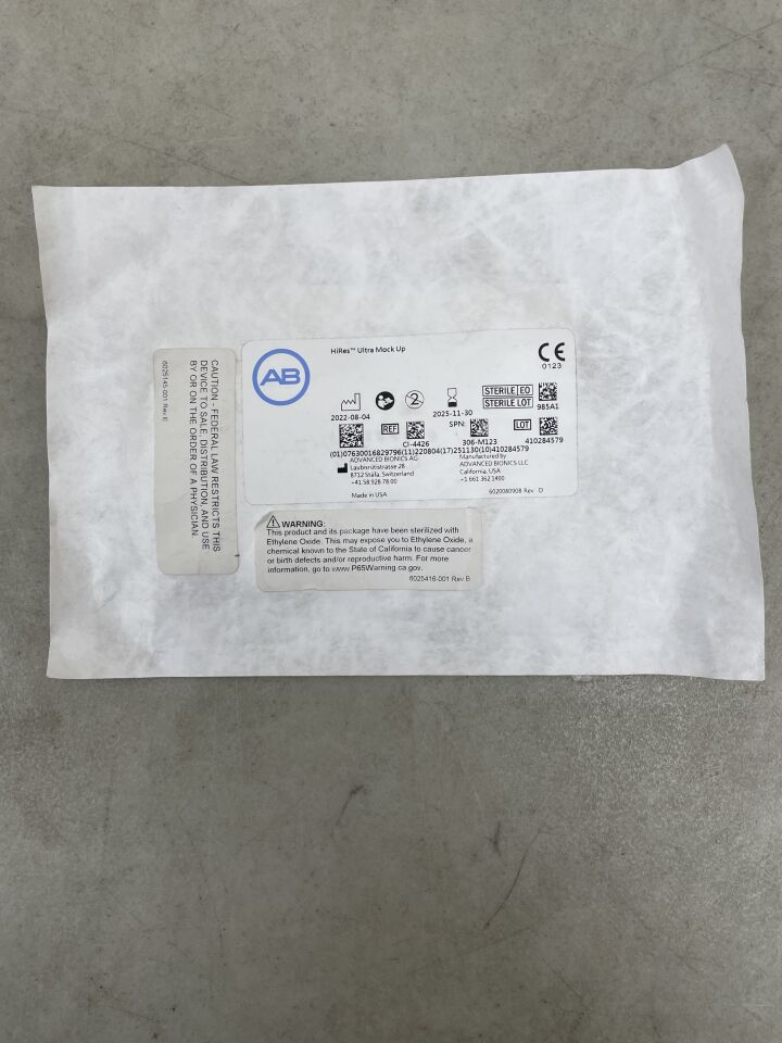 CI-4426 - ADVANCED BIONICS - HiRes Ultra Mock Up, (EA) - ( Expiry Date: 2025-11-30 )