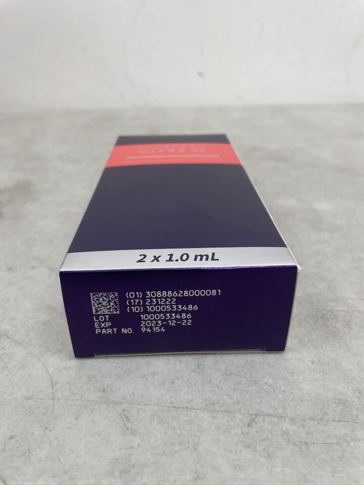 94154 - ALLERGAN - Juvederm Ultra XC Injectable Gel with Lidocaine, 1ml, (BX/2) - ( Expiry Date: 2023-12-22 )