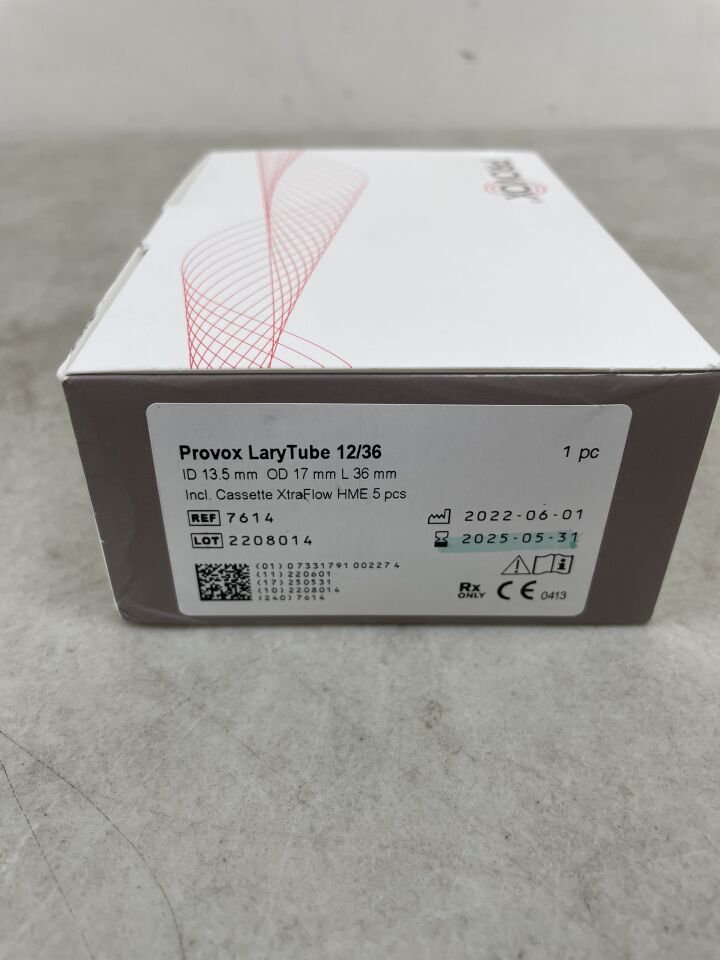7614 - ATOS MEDICAL - Provox LaryTube Standard 12/36, 13.5 ID, 17.0 OD, 36 L, (BX/1) - ( Expiry Date: 2025-05-31 )