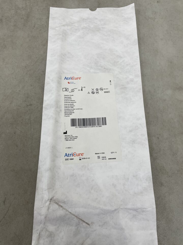 CGG100 - ATRICURE - AtriClip Gillinov-Cosgrove Selection Guide, (EA) - ( Expiry Date: 2026-01-01 )