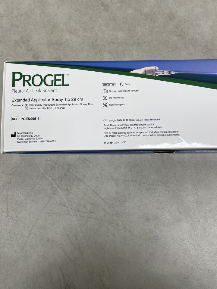 PGEN005-11 - BARD - Progel Extended Applicator Spray Tip, 29 cm Size, (BX/4) - ( Expiry Date: 2025-09-25 )