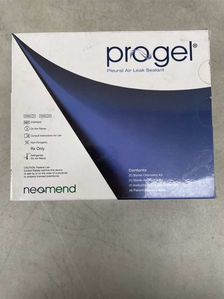 PGPS002 - BARD - progel pleural air leak sealant, 4ml, (BX/1) - ( Expiry Date: 2015-08-01 )