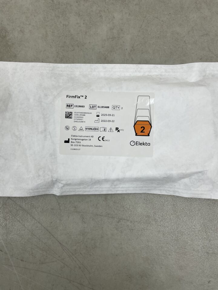 1519663 - ELEKTA - FirmFix 2 for Leksell Vantage Head Frame, (EA) - ( Expiry Date: 2025-03-21 )