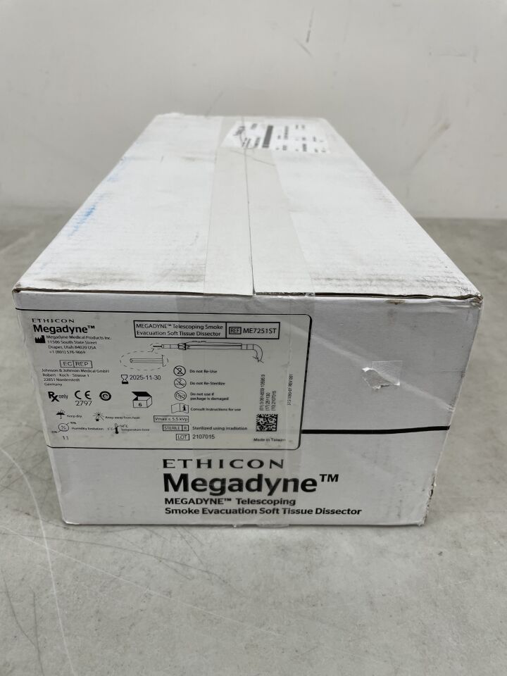 ME7251ST - ETHICON - Megadyne Soft Tissue Dissector, (BX/6) - ( Expiry Date: 2025-11-30 )