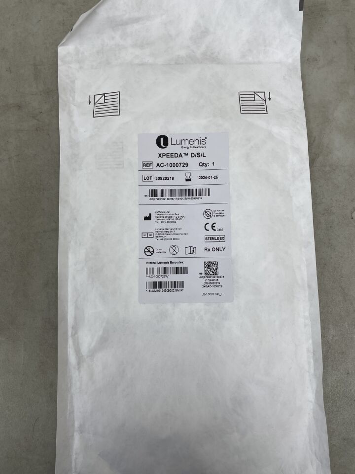 AC-1000729 - LUMENIS - XPEEDA D/S/L Fiber Laser - Holmium, (EA) - ( Expiry Date: 2024-01-25 )