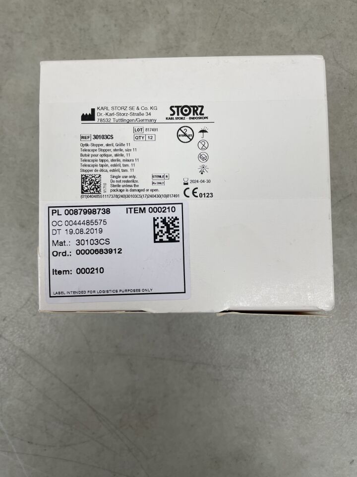30103CS - STORZ - Telescope Stopper, Size 11mm, (BX/12) - ( Expiry Date: 2024-04-30 )