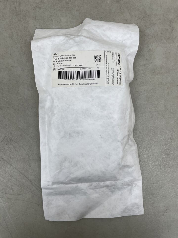 B5LTREP - STRYKER - ETHICON Endopath XCEL Bladeless Trocar with Stability Sleeve, 5mm, (EA) - ( Expiry Date: 2025-12-14 )