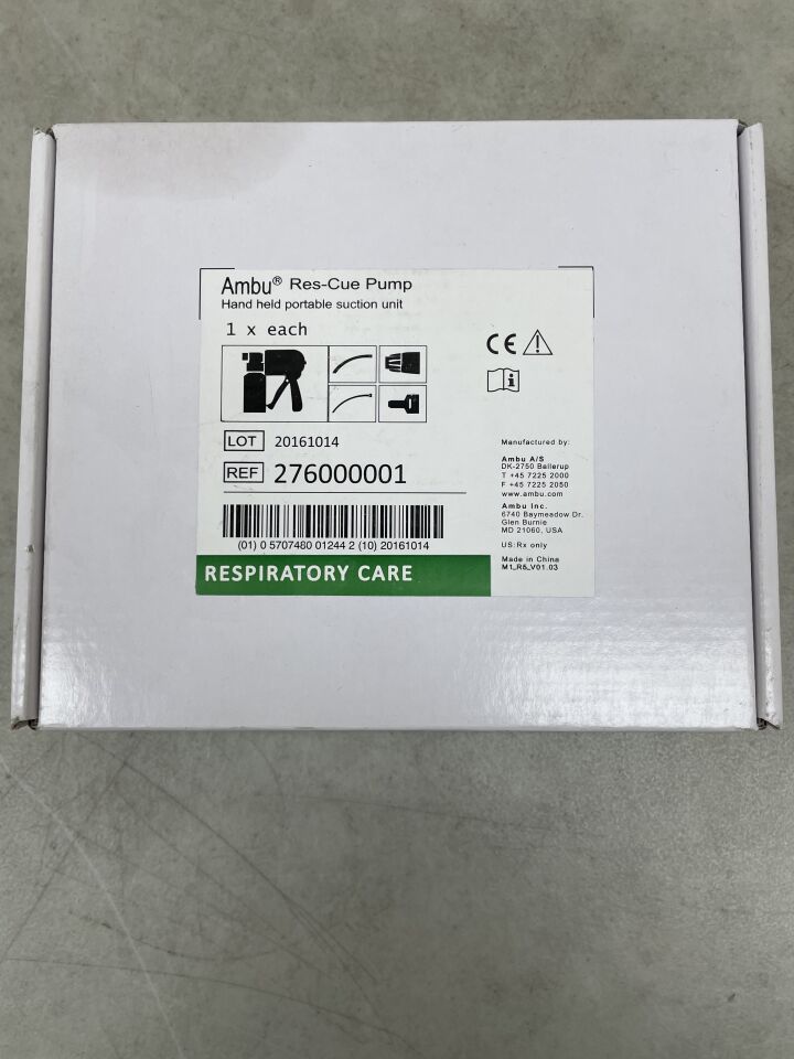 276000001 - AMBU - Res-Cue Pump, (BX/1) - ( Expiry Date: 2099-12-31 )