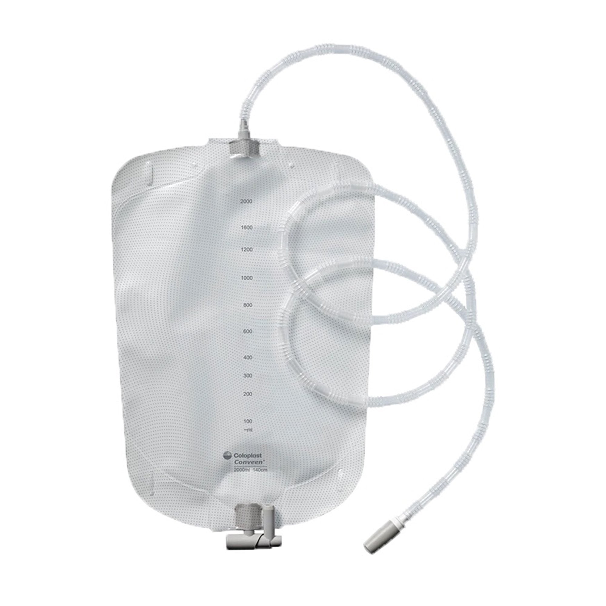 551125 - Coloplast - Urinary Drain Bag Conveen 2000 mL 21356 Box of 10 - 21551900, (BX)