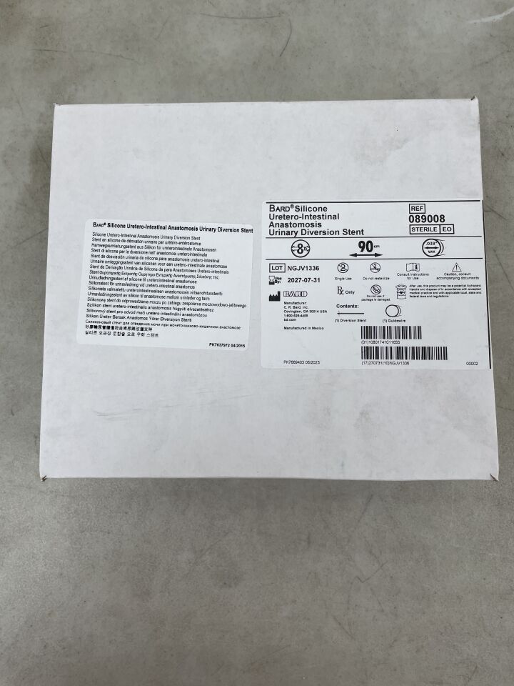 089008 - BARD - Stent de derivación urinaria únicamente 8F x 90cm, ( ) - ( Fecha de caducidad : )