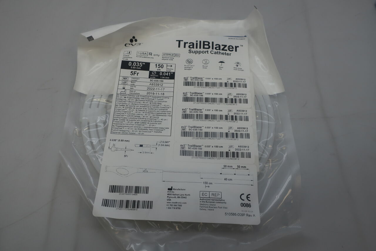 SC-035-150 - ASAHI - Trailblazer Support Catheter 0.035" x 150cm, (EA) - ( Expiry Date: 2024-04-21 )