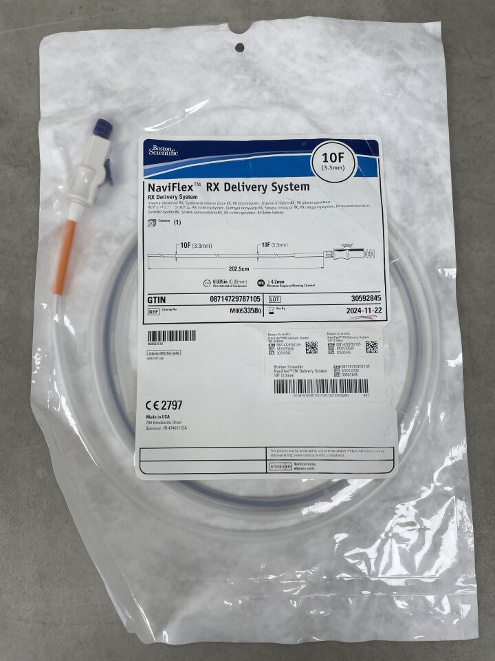 3358 - BOSTON SCIENTIFIC - NaviFlex RX Delivery System - 10Fr, (EA) - ( Expiry Date: 2024-11-22 )
